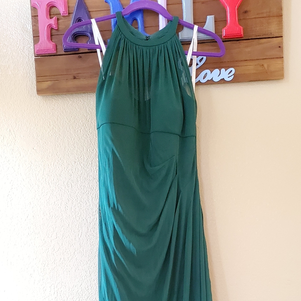 David's Bridal Juniper bridesmaid dress